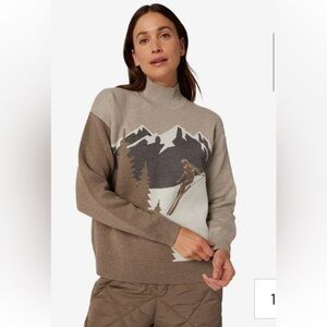 Alp N Rock Portia Mock neck sweater size L
